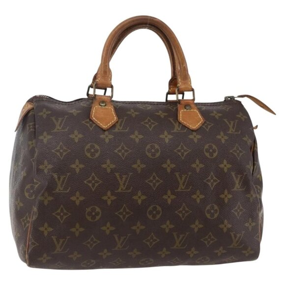 LOUIS VUITTON Monogram Speedy 30 Hand Bag M41526 LV Auth 145914 - Picture 2 of 16
